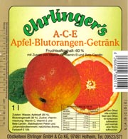 Obstkelterei Ehrlinger A-C-E Apfel-Blutorange