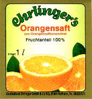 Obstkelterei Ehrlinger Orangensaft