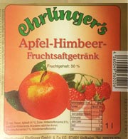 Obstkelterei Ehrlinger Apfel Himbeer