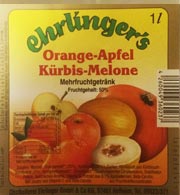 Obstkelterei Ehrlinger Orange Apfel K�rbis Melone
